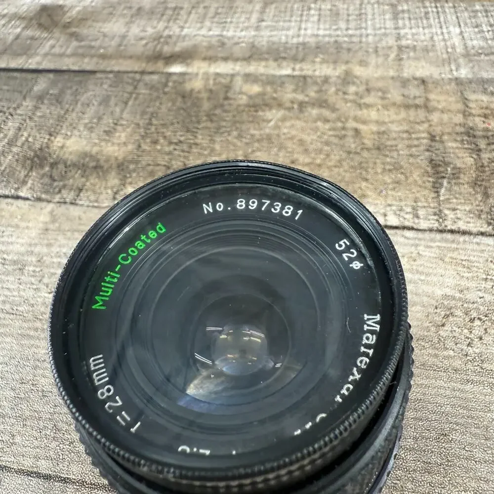 Marexar-CX Lens 28mm 1:2.8 Multicoated No 897381